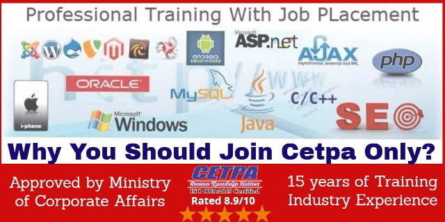 why cetpa infotech noida