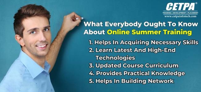 Online Summer Training