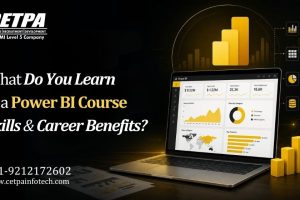 What do you learn in a Power Bi Course Skills & Carrer Benefits Power BI Course